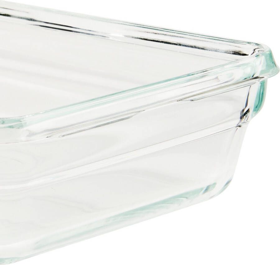 Emsa CLIP & CLOSE N1040700 Doos Rechthoekig 0 8 l Transparant Glas 420 °C