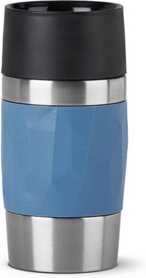 Emsa Thermosbeker Travel Mug Compact Blauw 300 ml