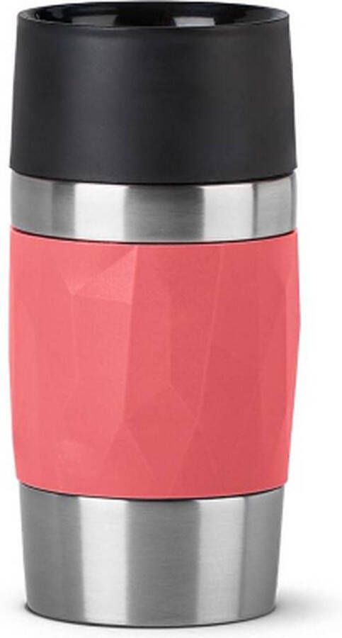 Emsa Thermosbeker Travel Mug Compact Koraal 300 ml