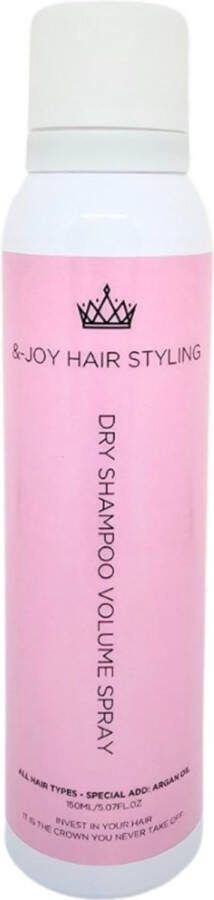 &-Joy Hairstyling Droogshampoo Volume Argan Olie 150ml