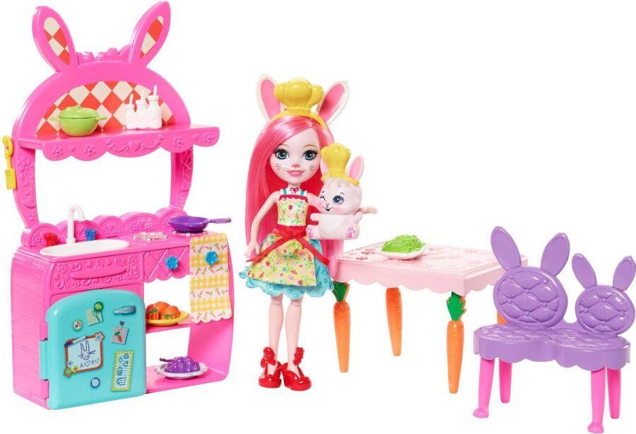 Enchantimals Betoverende Keuken Speelset Speelfigurenset