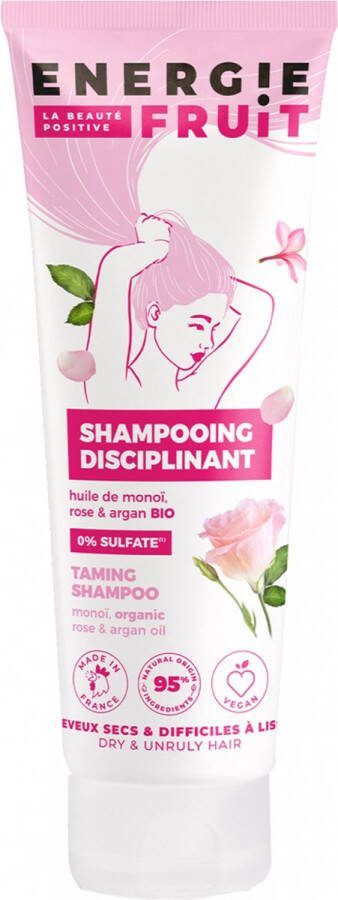 ENERGIE FRUIT Disciplining Shampoo met Monoï Roos en Arganolie 250 ml