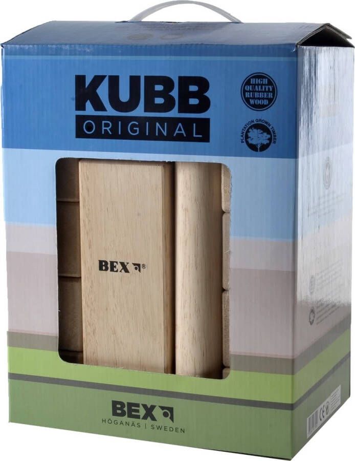 Engelhart Bex Sport Original Kubb Blanco Koning Rubberhout