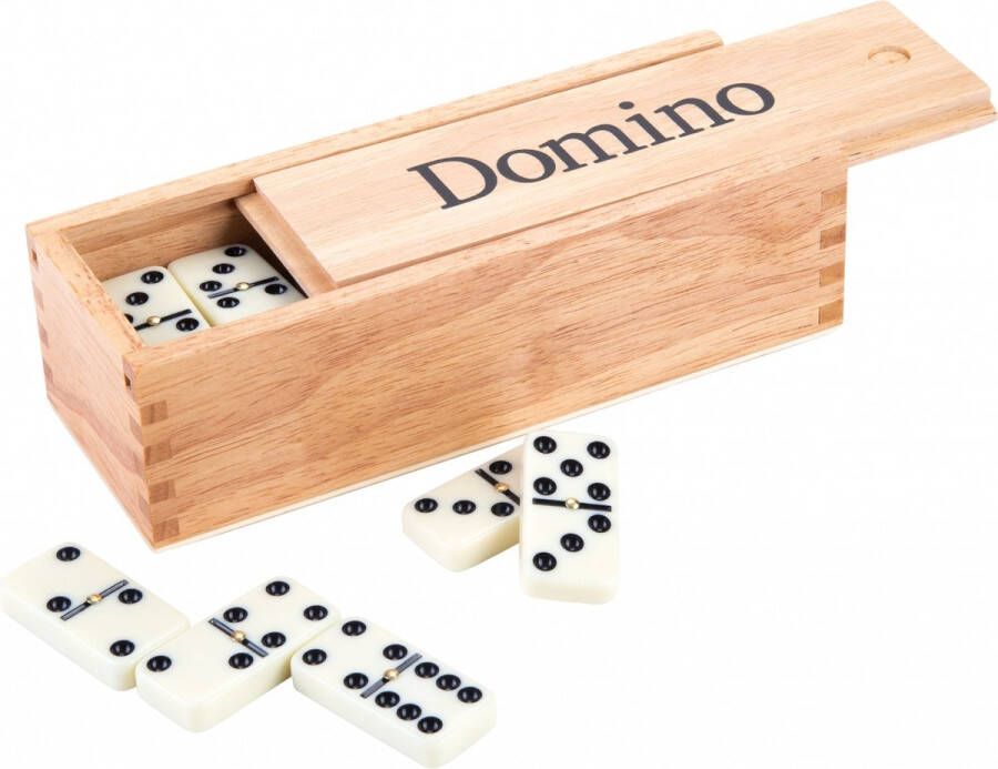 Engelhart Longfield Games Domino Dubbel 6 Groot In Kist