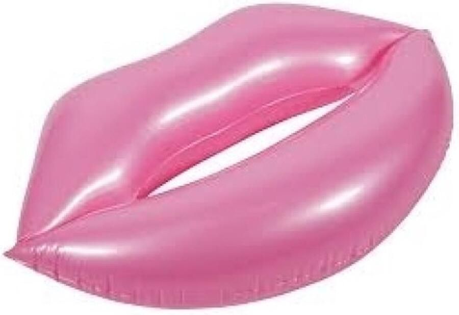 Enjoy summer Inflatables Ring Lips Roze Zwemband Opblaasband Lippen Zwembad Zwemring