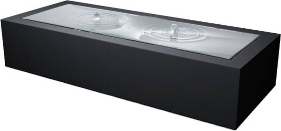 Enjoywater watertafel aluminium 120x80x40 cm antraciet