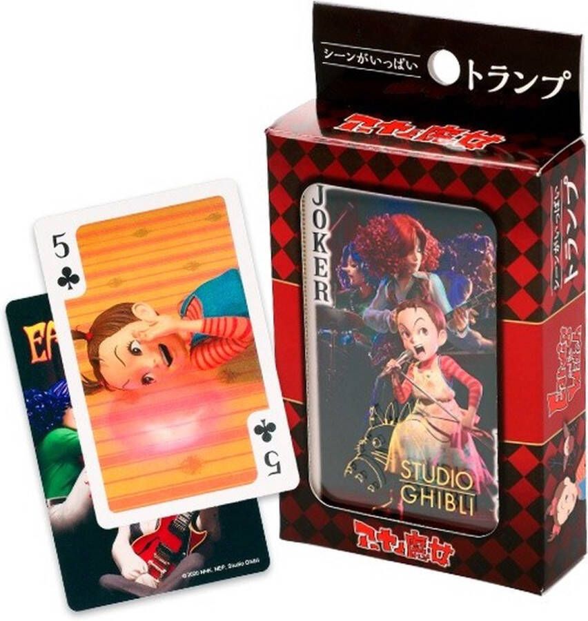 Ensky Ghibli Earwig and the Witch Collectible Playing Cards