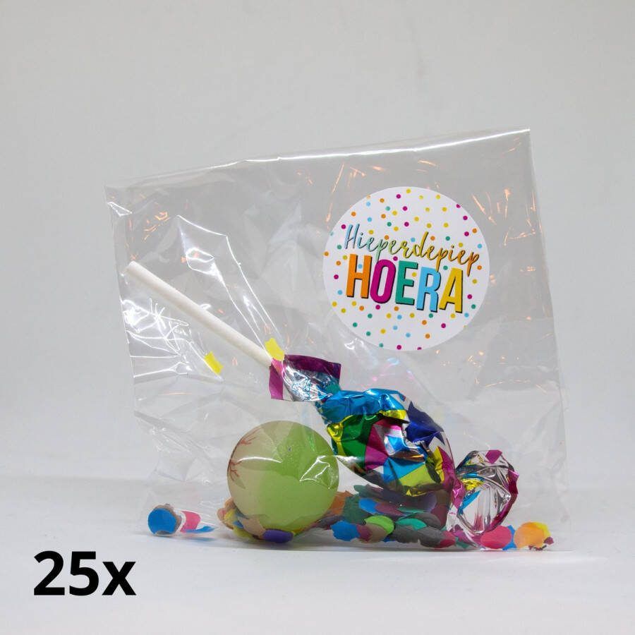 Enter Goods Traktatie Uitdeelcadeautjes Traktatie Uitdeelzakjes Traktatie zakjes Uitdeelcadeautjes voor Kinderen 25x Stuiterbal Kant en Klare Traktatie School Verjaardag Peuters