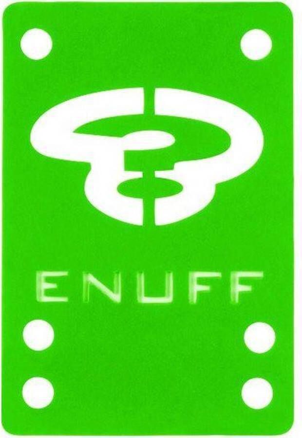 Enuff Skateboards shockpads 1mm groen