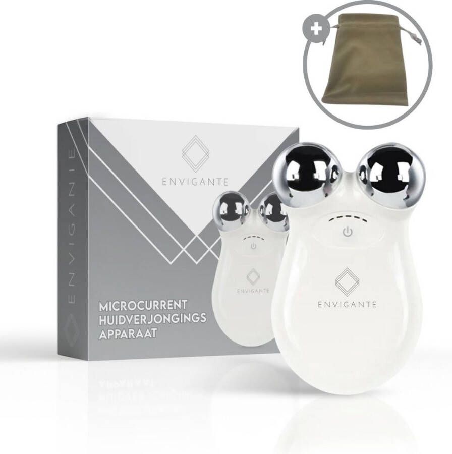 Envigante Microcurrent Huidverjongingsapparaat Led gezichtsmasker Facelift apparaat Anti rimpel Gezichtsmassage Nekmassage Mesotherapie apparaat