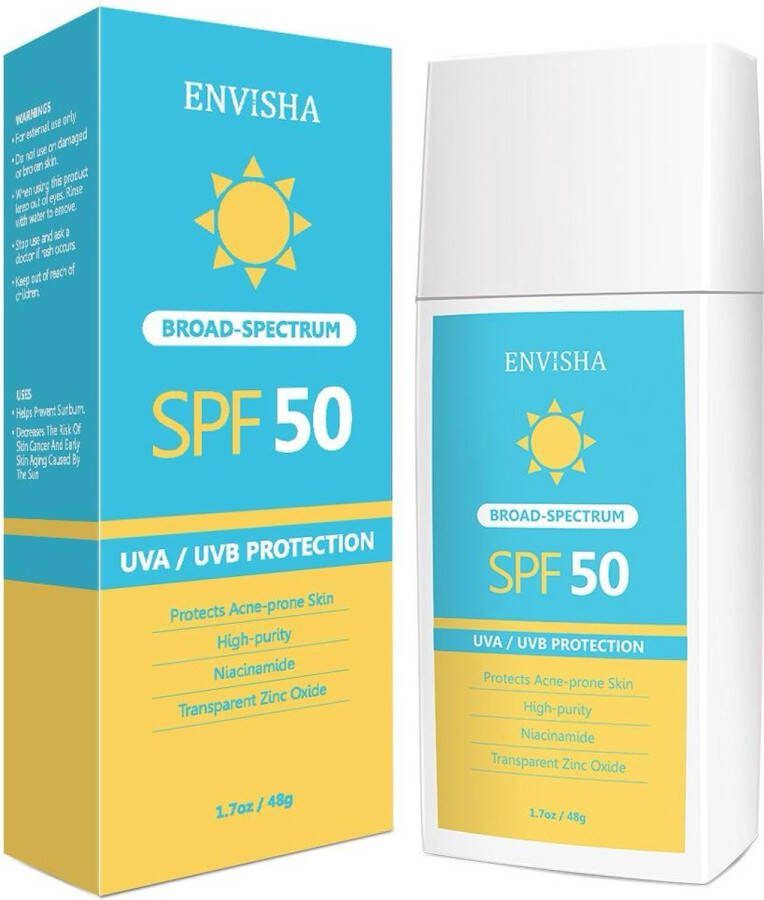 Envisha SPF 50 Zonnebrand Creme