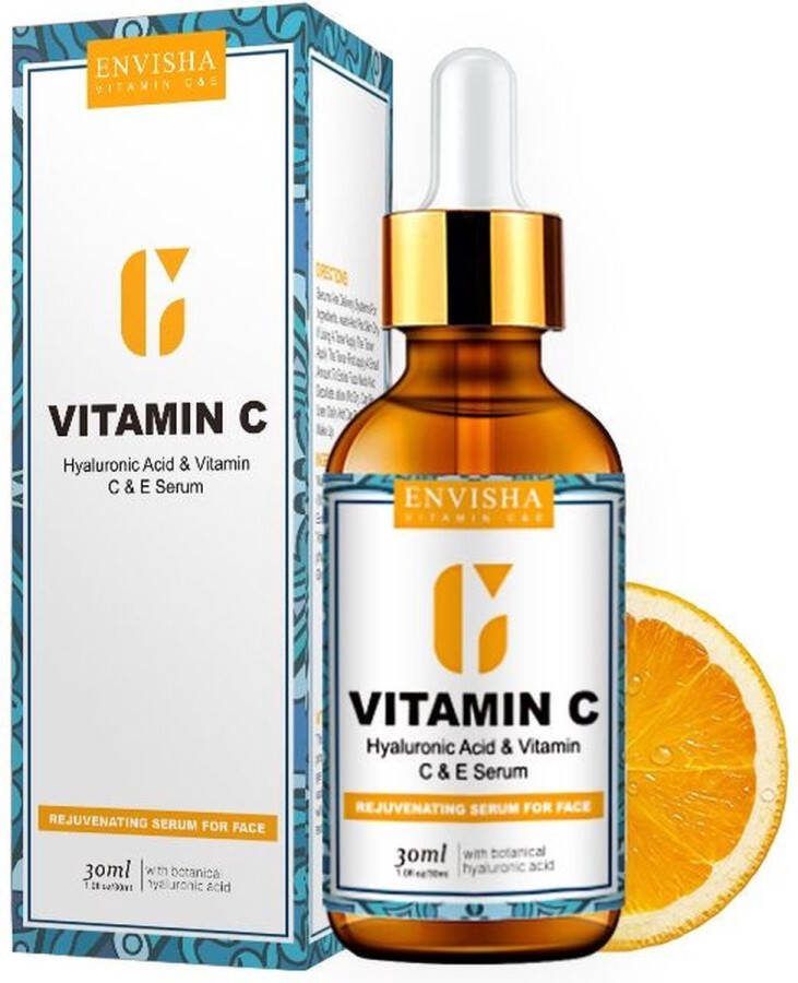 Envisha Vitamine C Serum Gezichtsserum Vitamine E Booster Glow Serum