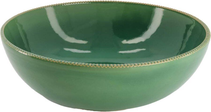 Enza Fasano Saladekom Pizzolato Jade 28cm Saladekommen