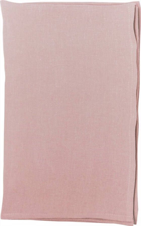 Epic Linnen Tafelloper Poeder roze 150 x 43 cm