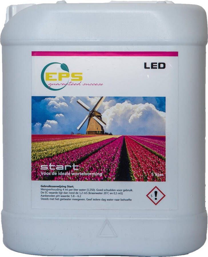 EPS LED start plantenvoeding voor de kweek onder LED licht 5 liter.