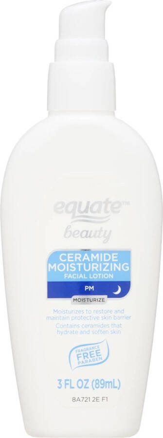 Equate Beauty Hydraterende gezichtslotion Nachtcrème met ceramide 89ml