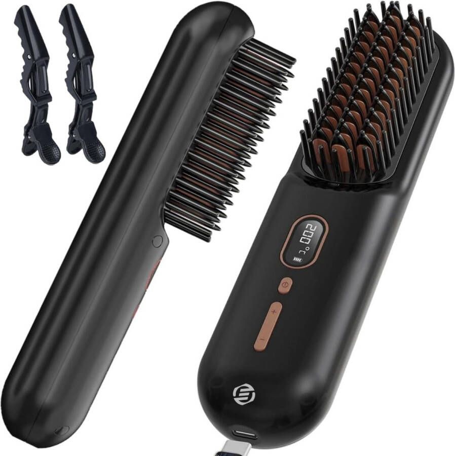 Equivera Baard Stijltang Baard Styler Baard Stijlborstel Baard Stijler Baardborstel Baard Borstel Must Have Voor Mannen