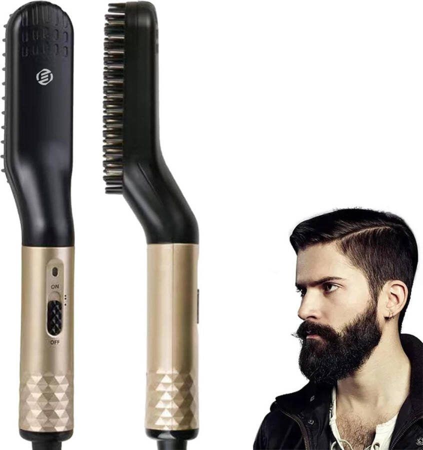 Equivera Baard Stijltang Baard Styler Baard Stijlborstel Baard Stijler Baardborstel Baard Borstel Must Have Voor Mannen