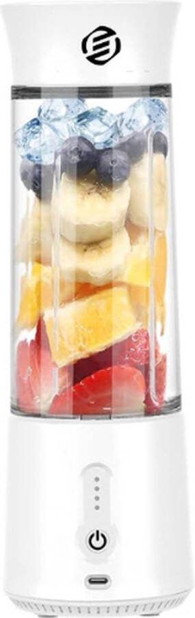 Equivera Blender Fruitmixer Smoothies Draagbaar Oplaadbaar Draadloos