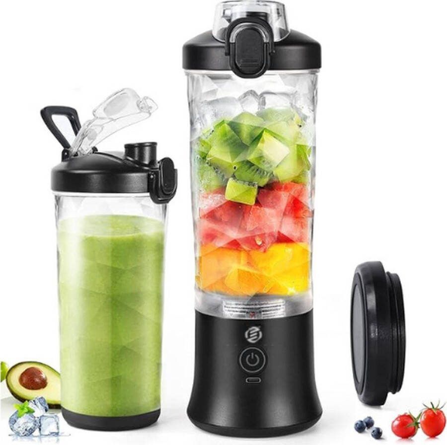 Equivera Blender Smoothies Fruitmixer Draagbare Fles Draadloos
