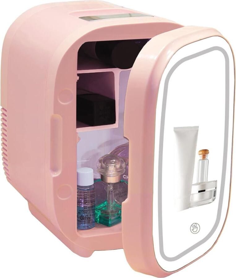 Equivera Mini Fridge Mini Fridge for Drinks Mini Fridge Eten En Drinken Mini Koelkast Mini Koelkasten Minikoelkast Koelkastje