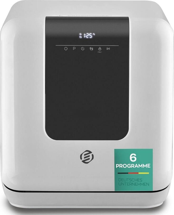 Equivera Mini Vaatwasser Campingvaatwasser Vrijstaande Vaatwasser Afwasmachine Premium