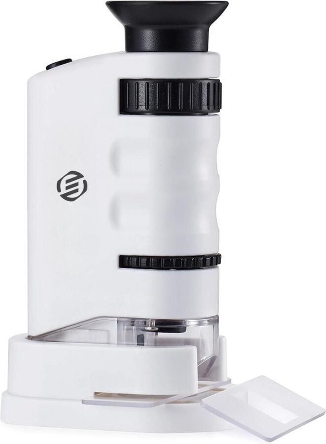 Equivera Miniscope Kinderen Microscoop Voor Kinderen Handmicroscoop Zakmicroscoop Educatief Speelgoed Montessori Speelgoed Fijne Motoriek