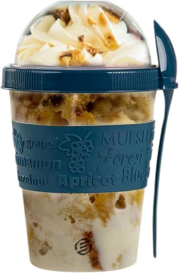 Equivera Overnight Oats Potjes Muesli Beker Mason Jar Havermout Set Must have voor jouw ontbijt