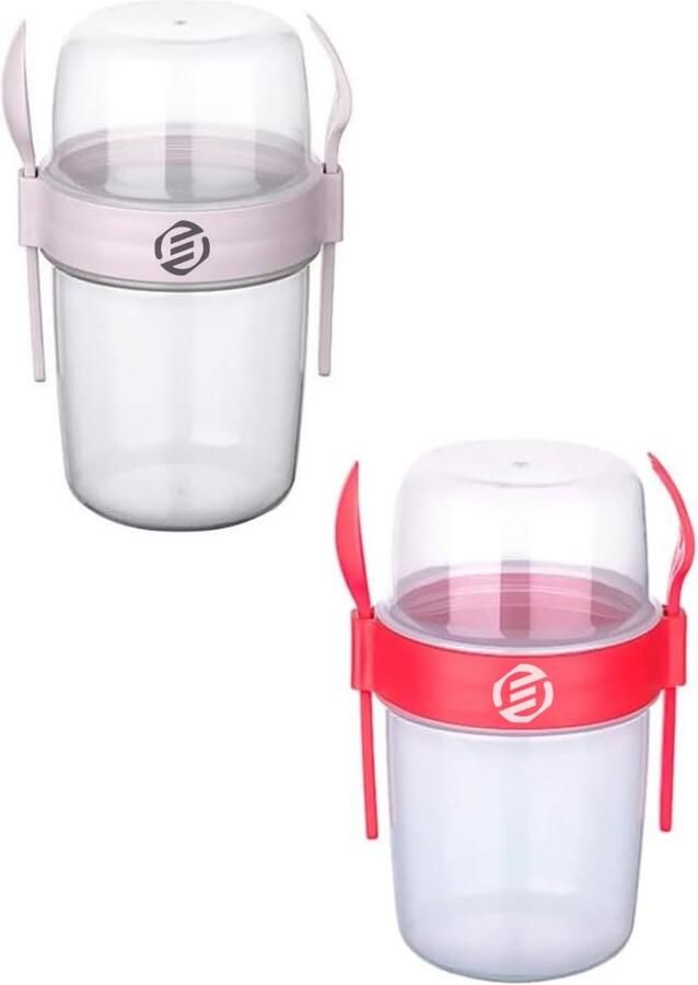 Equivera Overnight Oats Potjes Muesli Beker Mason Jar Havermout Set Must have voor jouw ontbijt