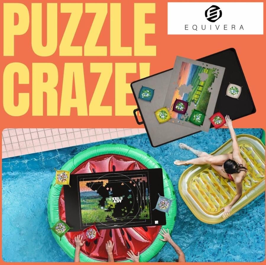 Equivera Puzzelplaat Puzzelmat Puzzelbord Puzzel Plaat Puzzelplank Puzzelbord