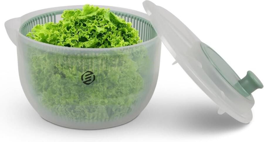 Equivera Slazwierder- Salad spinner Slacentrifuge Saladspinner Sla Centrifuge Saladecentrifuge Sladroger Must Have Voor In De Keuken