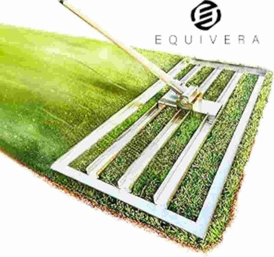 Equivera Gazonrakel Nivellering Hark Nivelleringshark Gazonhark Gazon Leveller Lawn Leveling