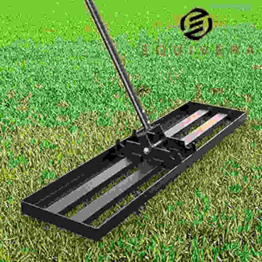 Equivera Gazonrakel Nivellering Hark Nivelleringshark Gazonhark Gazon Leveller Lawn Leveling