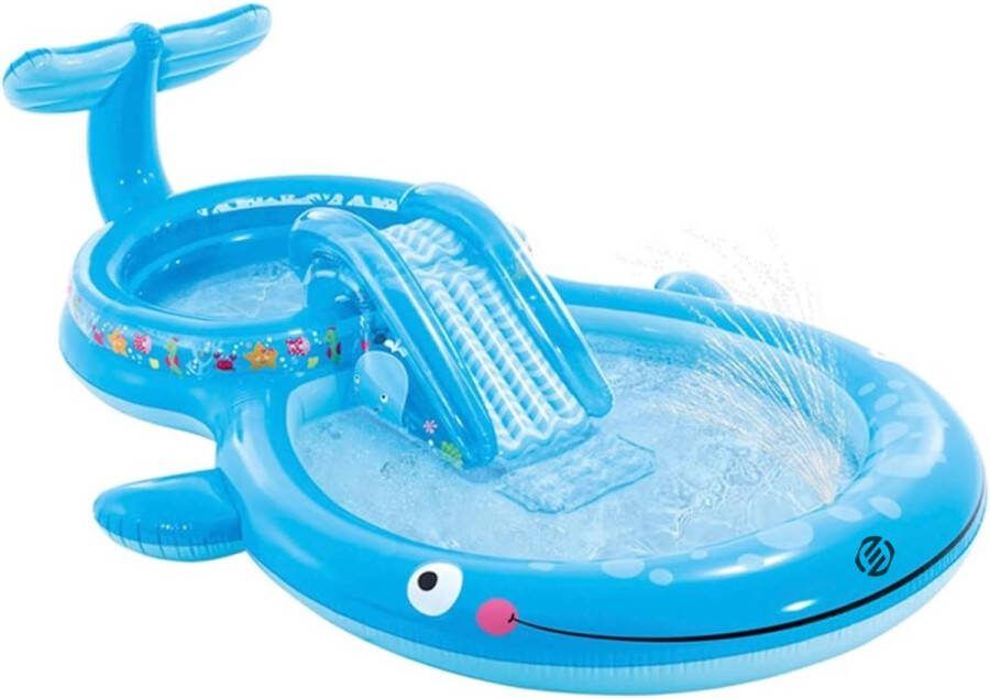 Equivera Kinderzwembad Met Glijbaan Kinderzwembad Speelzwembad Met Glijbaan Kinderzwembad Playcenter Kinder Zwembad Speelzwembad