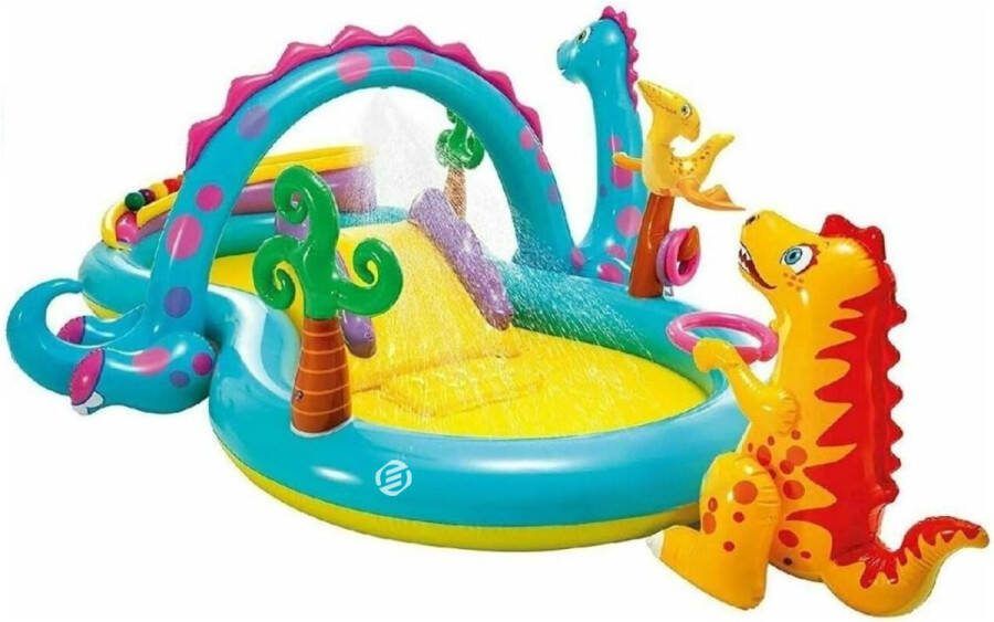 Equivera Kinderzwembad Met Glijbaan Kinderzwembad Speelzwembad Met Glijbaan Kinderzwembad Playcenter Kinder Zwembad Speelzwembad