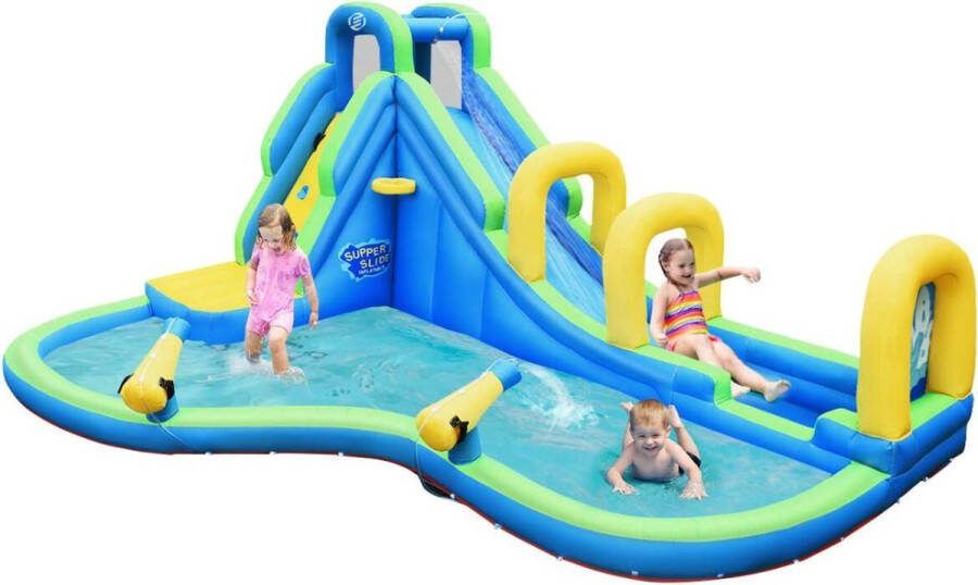 Equivera Kinderzwembad Met Glijbaan Kinderzwembad Speelzwembad Met Glijbaan Kinderzwembad Playcenter Kinder Zwembad Speelzwembad