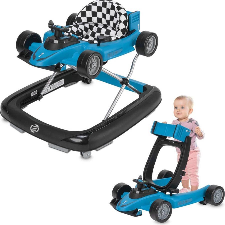 Equivera Loopfiets Looptrainer Babywalker Baby Loopwagen Premium