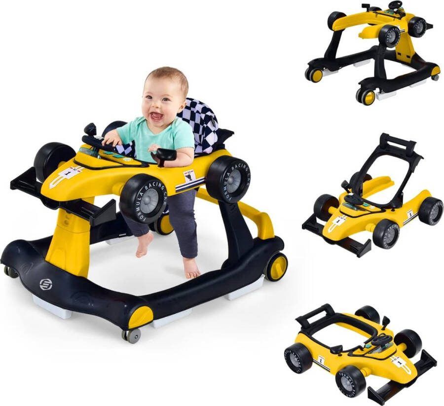 Equivera Loopfiets Looptrainer Babywalker Baby Loopwagen Premium