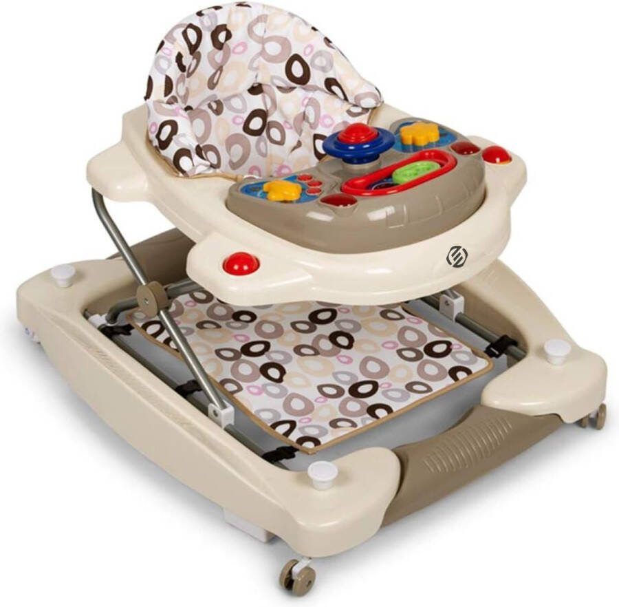 Equivera Loopfiets Looptrainer Babywalker Baby Loopwagen Premium