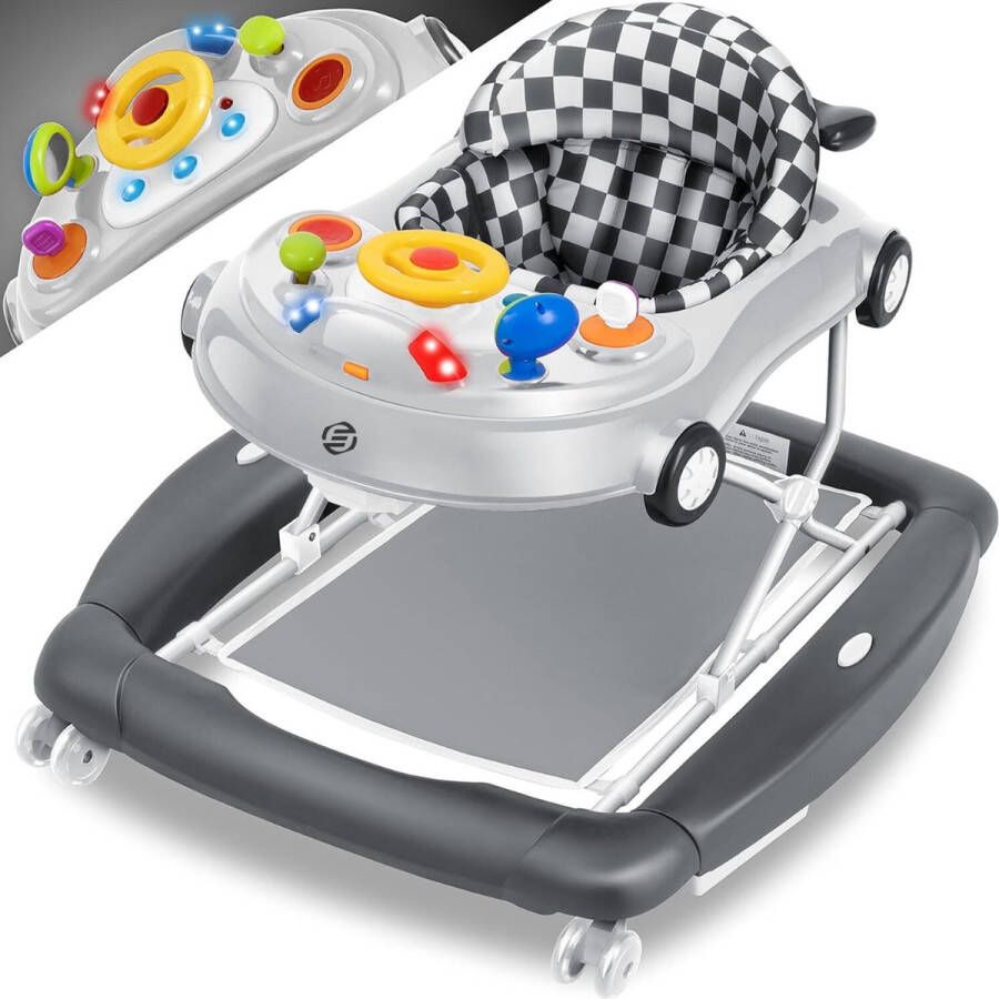 Equivera Loopfiets Looptrainer Babywalker Baby Loopwagen Premium
