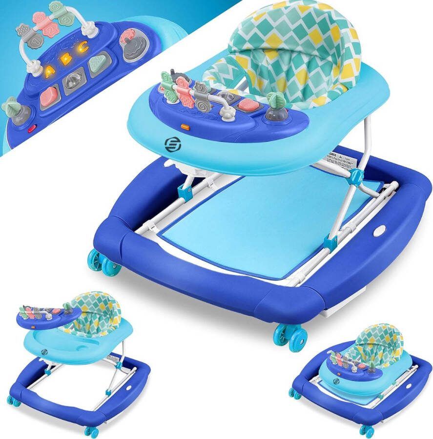 Equivera Loopfiets Looptrainer Babywalker Baby Loopwagen Premium