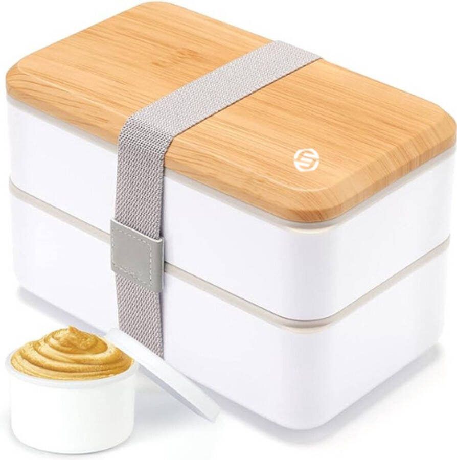 Equivera Lunchbox Lunch Trommel Broodtrommel Saladebox- Zakelijk Reizen School Back To School Voor Kinderen Voor Volwassenen