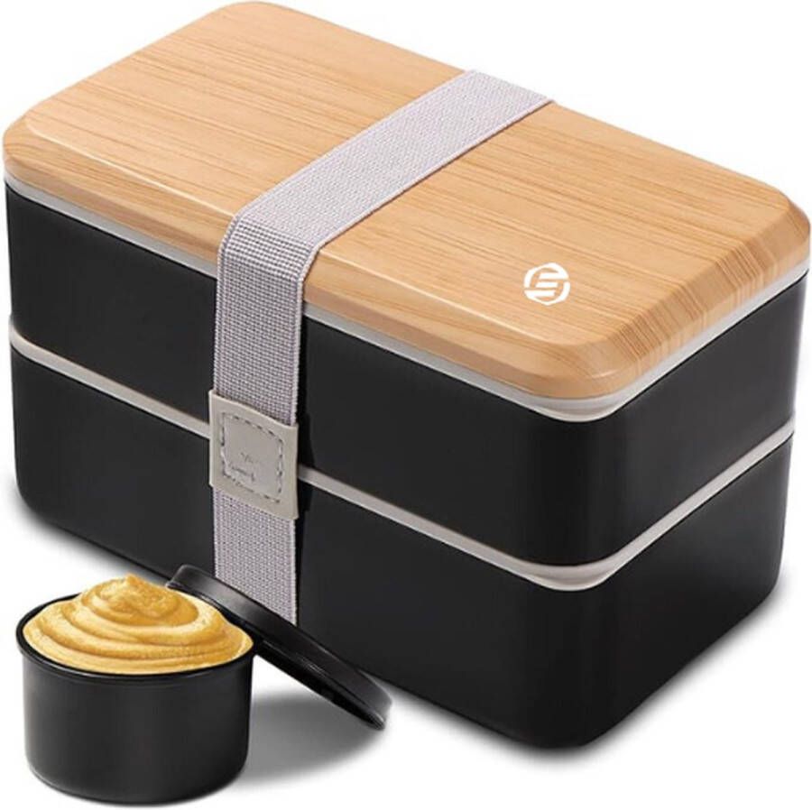 Equivera Lunchbox Lunch Trommel Broodtrommel Saladebox- Zakelijk Reizen School Back To School Voor Kinderen Voor Volwassenen