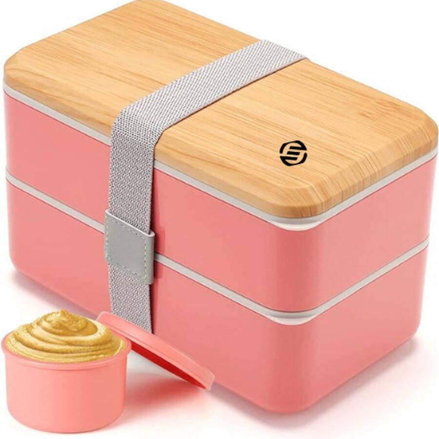 Equivera Lunchbox Lunch Trommel Broodtrommel Saladebox- Zakelijk Reizen School Back To School Voor Kinderen Voor Volwassenen