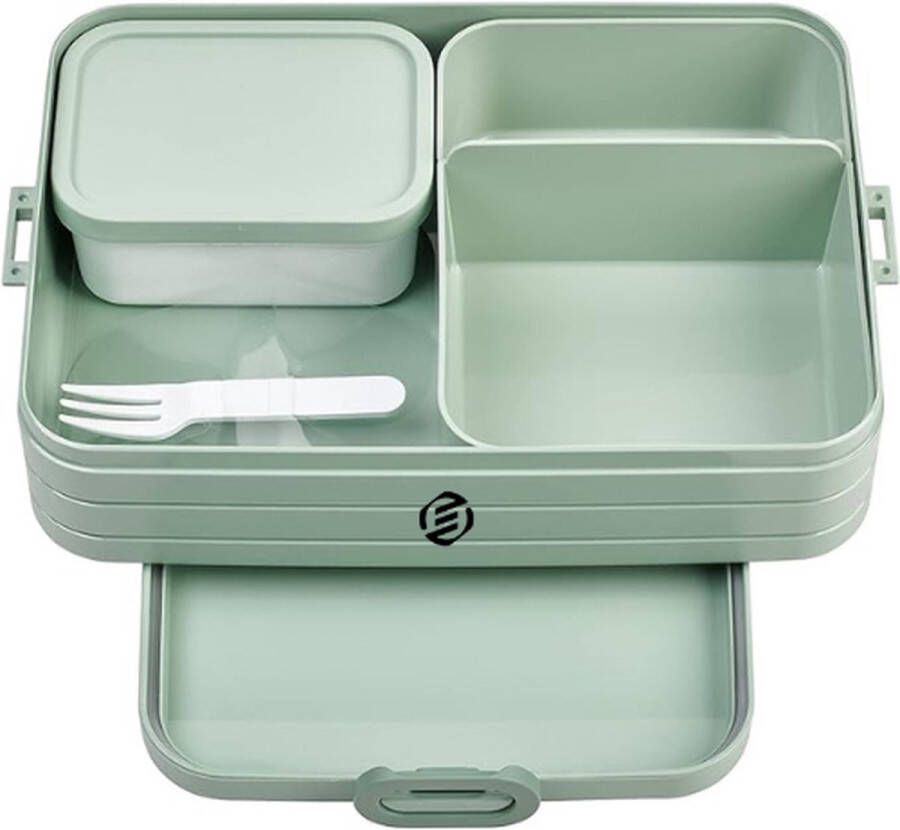 Equivera Lunchbox Lunch Trommel Broodtrommel Saladebox- Zakelijk Reizen School Back To School Voor Kinderen Voor Volwassenen