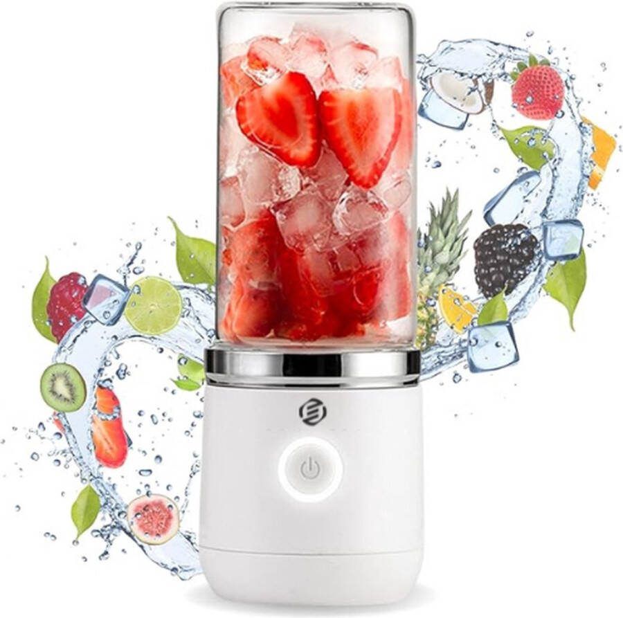 Equivera Mini Blender-To-Go Smoothies Draadloos Draagbaar USB-oplaadbaar