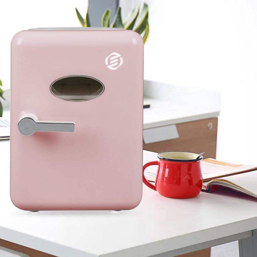 Equivera Mini Fridge Mini Fridge for Drinks Mini Fridge Eten En Drinken Mini Koelkast Mini Koelkasten Minikoelkast Koelkastje