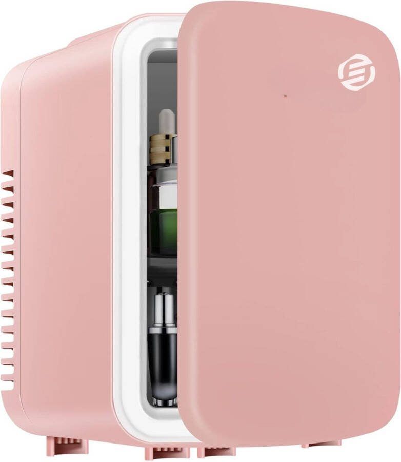 Equivera Mini Fridge Mini Fridge for Drinks Mini Fridge Eten En Drinken Mini Koelkast Mini Koelkasten Minikoelkast Koelkastje