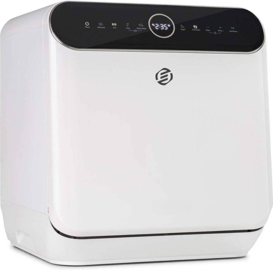 Equivera Mini Vaatwasser Campingvaatwasser Vrijstaande Vaatwasser Afwasmachine Premium