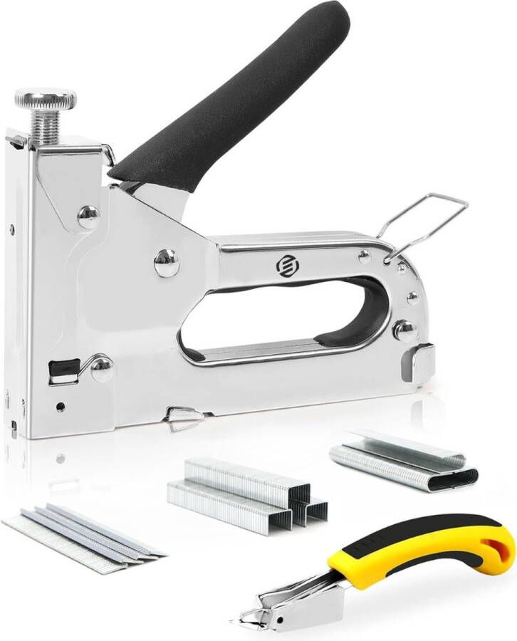 Equivera Nietpistool Tacker Niet Pistool Nietpistool Draadloos